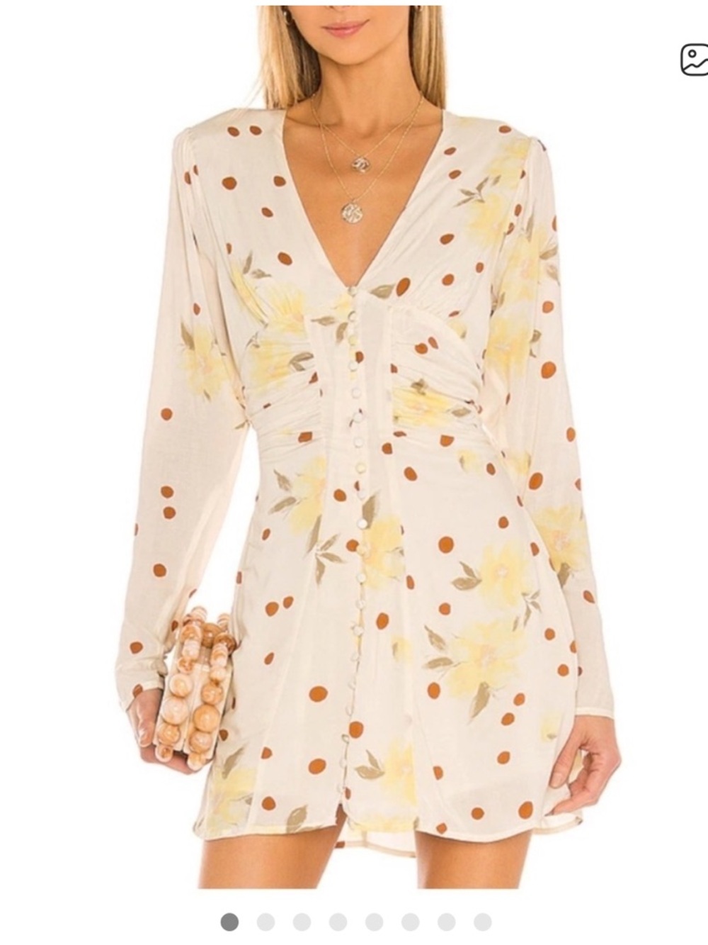 Date Night Mini Dress in Sunshine Combo